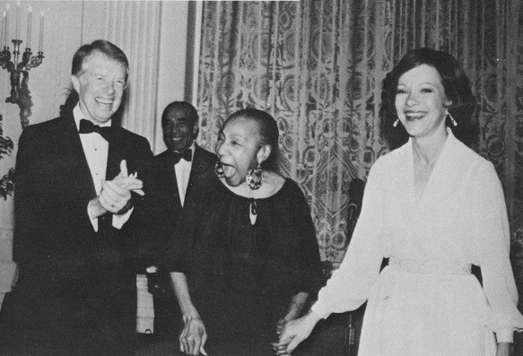 Alberta w_ Carters @ White House