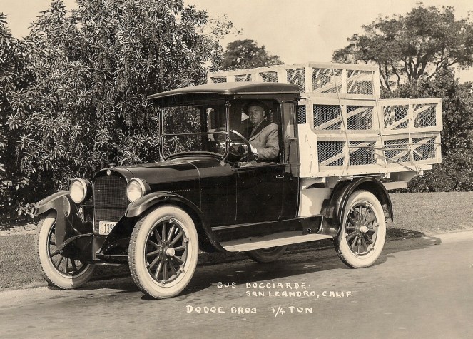 1925_San Leandro_Gustavo Bocciardi in Dodge truck-[edited for blog]