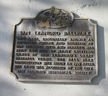 San Leandro ballpark sign-[edited for blog]